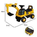 Caterpillar Liscenced Ride On Excavatorr  Pretend Play Toy