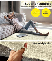 Marlow Floor Rugs Shaggy Rug Soft Large Carpet Area Living Room Bedroom 200x300