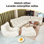 Levede Floor Ottoman Foam Sofa Lazy Footrest Footstool Modular Pouffe Couch