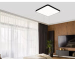 Emitto Ultra-Thin 5CM LED Ceiling Down Light Surface Mount Living Room Black 36W
