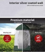 Mountview Camping Shower Tent Toilet Tents Outdoor Portable Change Room Ensuite