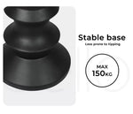 Levede Side Table Retro Terrazzo Round Magnesia Concrete Stool Bedside Outdoor