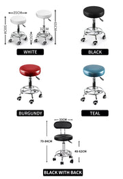Levede Bar Stools Salon Stool Swivel Hairdressing Barber Chairs Hydraulic Lift