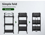 Levede Plant Stand 3/4/5 Tiers Outdoor Indoor Metal Flower Rack Garden Shelf