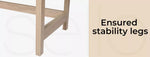 Levede Table Wooden Console Table Set With Storage Drawers Laptop Desk 105X55CM