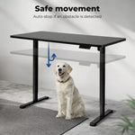 Levede Motorised Standing Desk Frame Only Single Motor Height Adjustable