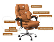 Levede Gaming Chair Office Computer Seat Racing PU Leather Executive Footrest