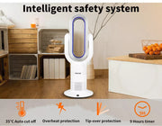 Spector Space Heater Electric Portable Pure Hot+Cool Air Purifying Freestanding