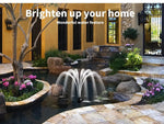 Solar Fountain 5W Powered Water Power Garden Pond Pool Bird Bath Outdoor