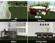 Marlow 10/20/30 Artificial Grass Mat Floor Tile Garden Indoor Outdoor Home Decor