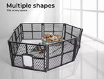 Pawz Pet Playpen Folding Dog Plastic Puppy Exercise Enclosure Fence Indoor Large