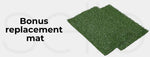Pawz Grass Potty Training Indoor Dog Pet Portable Toilet Pad Tray Turf Mat Large