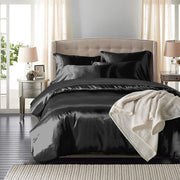 Dreamz Quilt Cover Set Silky Satin Quilt Cover Luxury Duvet Pillowcases Summer.
