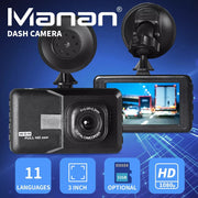Manan Car Dash Camera Cam 1080P FHD 3
