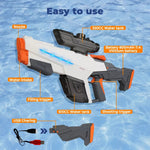 Electric Water Gun with LED Kids Toys Battle Automatic Blaster Outdoor Summer