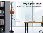 Levede Coat Rack Clothes Stand Hat Clothing Hanger Garment 8 Hook Tree Organizer