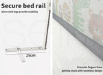 Bopeep Kids Baby Safety Bed Rail Guard Adjustable Folding Child Toddler Protect