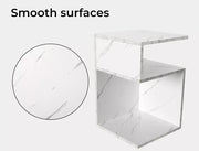 Levede 1xBedside Tables Drawers Side End Table Wood Nightstand Storage Cabinet