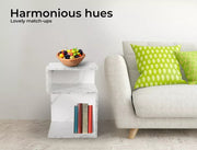 Levede 1xBedside Tables Drawers Side End Table Wood Nightstand Storage Cabinet