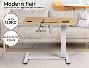 Levede Standing Desk Height Adjustable Office Computer Laptop Side Table USB