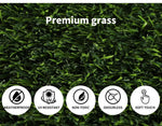 Marlow 10/20/30 Artificial Grass Mat Floor Tile Garden Indoor Outdoor Home Decor