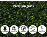 Marlow 10/20/30 Artificial Grass Mat Floor Tile Garden Indoor Outdoor Home Decor