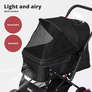 Pawz Pet Stroller Pram Dog Carrier Foldable Trailer Strollers 4 Wheels Large