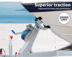 Manan Hand Winch 2000KG /4410LB 3 Speed Manual Car 4WD Boat Marine Trailer 8M