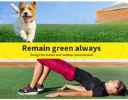 Marlow Artificial Grass Synthetic Turf Fake Plastic Plant 17mm 20SQM Lawn 2x10m