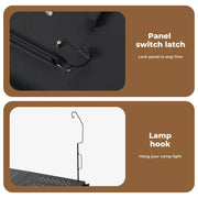 Levede Camping Table Portable Desk With BBQ Grill Folding Outdoor Steel Rack