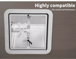 Manan Caravan Roof Vent 12V Fan Air Exhaust Hatch  RV 355x355mm Motorhome Camper