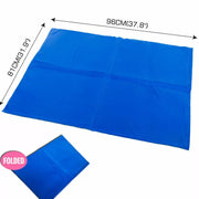Cool Gel Cooling Mat Car Bed Sofa Laptop Pad Summer Blanket Cushion Multi Sizes