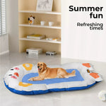 Pawz Pet Cooling Mat Dog Cat Bed Human Size Non-Toxic Self-cool Summer 170X130