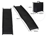 Pawz Dog Ramp Pet Car Suv Travel Stair Step Foldable Portable Lightweight Ladder