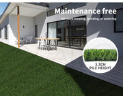 Marlow 10/20/30 Artificial Grass Mat Floor Tile Garden Indoor Outdoor Home Decor