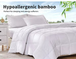 Dreamz 200GSM All Season Bamboo Winter Summer Quilt Duvet Doona Soft Singe Size