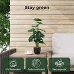Lambu  Artificial Plants in Pot Artificial Potted Shrubs Fake Tree 50 Cm