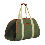 Traderight Firewood Carrier Bag Camping Log Outdoor Wood Storage Holder Canvas