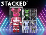 Bearbrick Display Case 400 1000 Pop Mart Acrylic Plastic Storage Box Dustproof