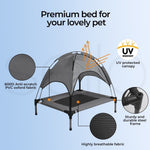 PaWz Pet Trampoline - Grey (PT1099-M-GY)