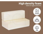 Pawz Pet Ramp Memory Foam Dog Cover Stairs Portable Cat  For Bed 4 Large Step