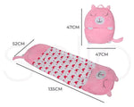 Mountview Sleeping Bag Child Pillow Stuffed Toy Kids Bags Gift Toy Cat 135cm S