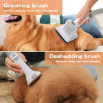 Pawz Pet Grooming Kit Vacuum  Dog Cat Hair Dryer Remover Clipper Brushes