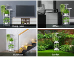 Levede Plant Stand Outdoor Indoor Flower Pots Rack Garden Shelf Home Decor 100CM