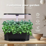Hydroponics Growing System Indoor Seed Germination Garden Starter Kit 15 Pots
