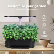 Hydroponics Growing System Indoor Seed Germination Garden Starter Kit 15 Pots