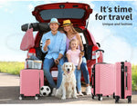 Slimbridge 28 Luggage Suitcase Travel TSA Hard Shell Carry Lightweight Rose Gold