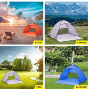 Mountview Pop Up Beach Tent Camping Portable Hiking Tents 4 Persons Shelter