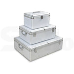 CD DVD Case Storage Box Bluray Lock Portable Aluminium Holder 240/500/1000 Discs