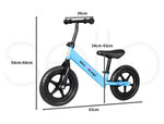 Bopeep Kids Balance Bike Ride On Toys Push Bicycle Children Outdoor Toddler Safe